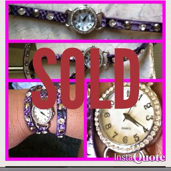 A wrap around watch