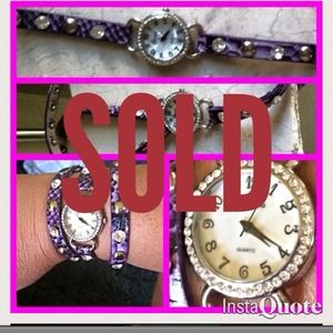 A wrap around watch