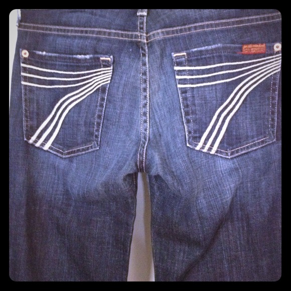 7 for all Mankind Dojo Flip Flop jeans