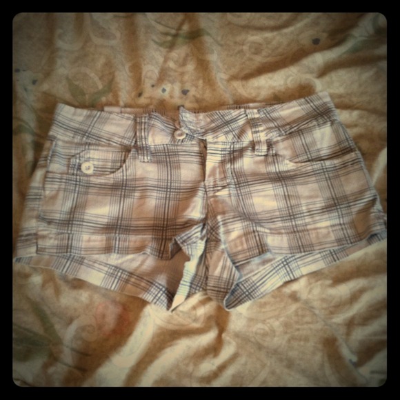Plaid shorts