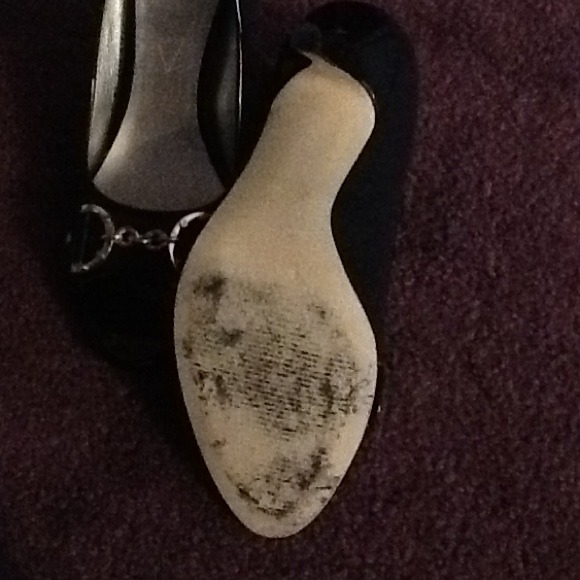 Black guess peep toe heel - Picture 4 of 4