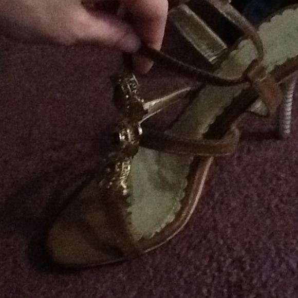 Gold what gold Jules sandals - Picture 2 of 3
