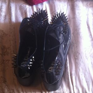 Sold brand NewJeffrey Campbell Stinger Clear Spike
