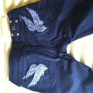 Black skinny miss me jeans