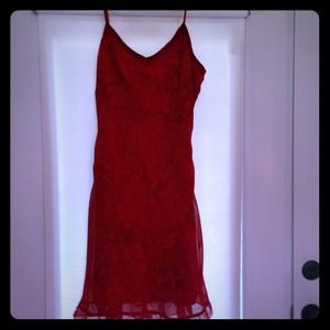 Gorgeous Red Dress 11/12 new with tags.  Reduced