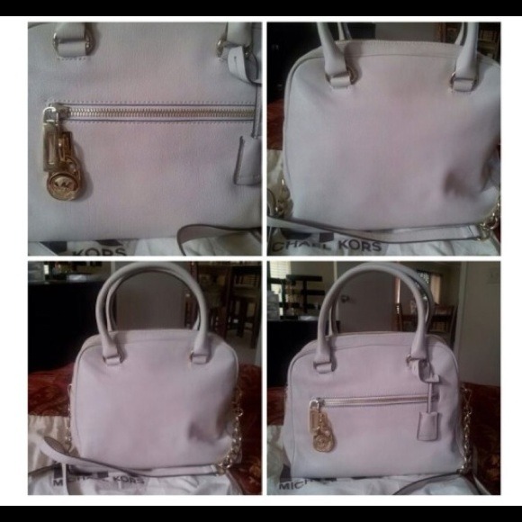 ****SOLD******Michael Kors Joan Vanilla Handbag!