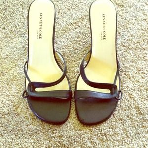 Gently worn Kenneth Cole heeled sandles!