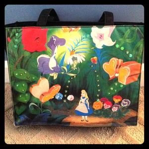 Alice in Wonderland tote bag