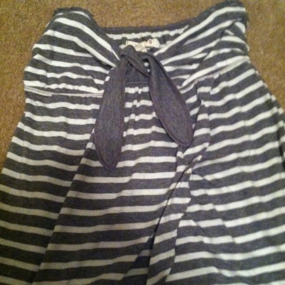 Hollister strapless top