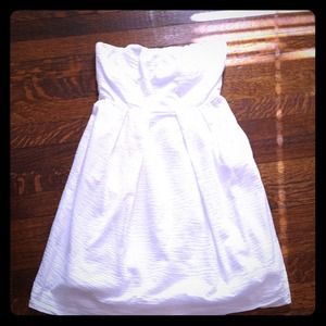 Reserved for Meghan!! J Crew White Strapless Dress