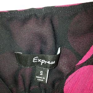 Express Dresses - Express Polka Dot chiffon dress Express Dresses - Express Polka Dot chiffon dress