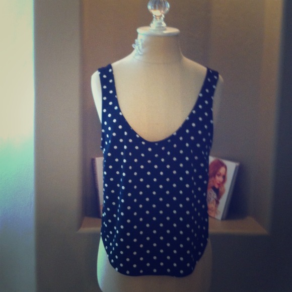 Polkadot top