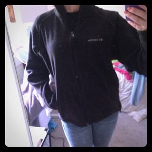 Columbia black Zip-up