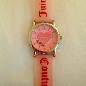 Juicy couture jelly watch!