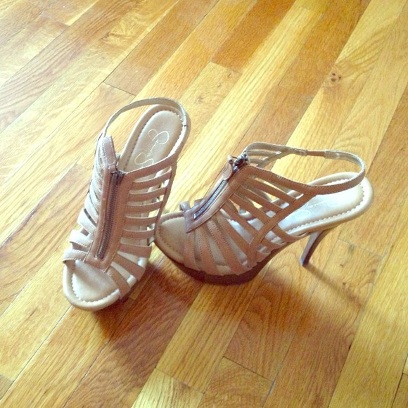 Jessica Simpson stiletto sandals