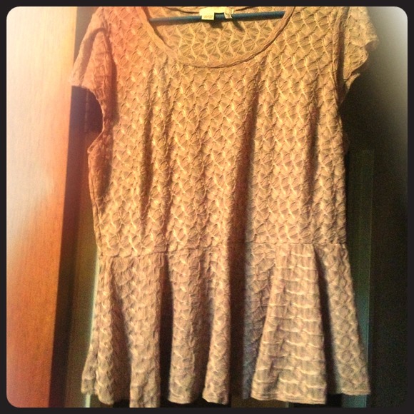 ⚡Peplum forever21 shirt⚡