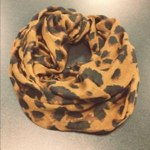 Leopard Infinity Scarf
