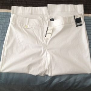 Brand New white Capri pants