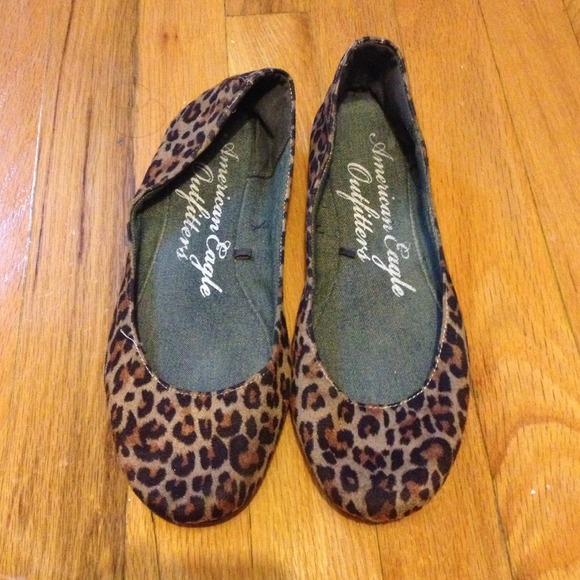 Leoprd print shoes size 8