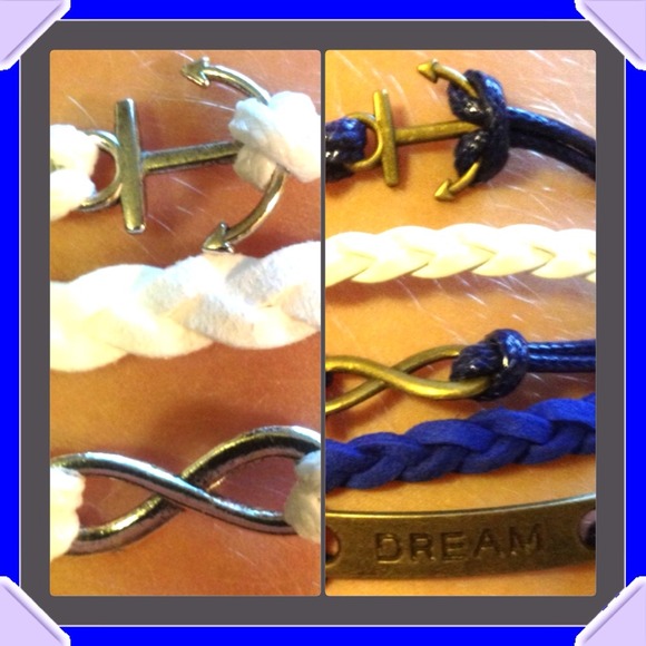 Two nautical bracelets for $20