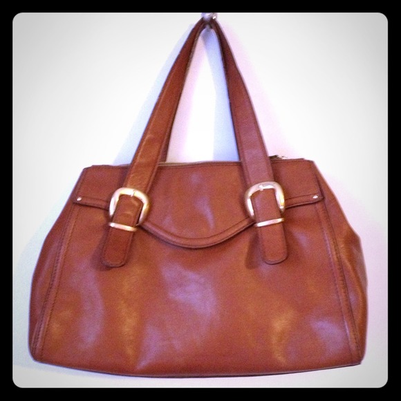 Michael Kors Handbags - Michael Kors Large Camel/Cognac Satchel