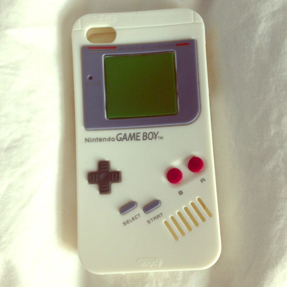 White Nintendo Game Boy Iphone 4/4s case