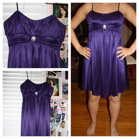 Plum purple dress size small