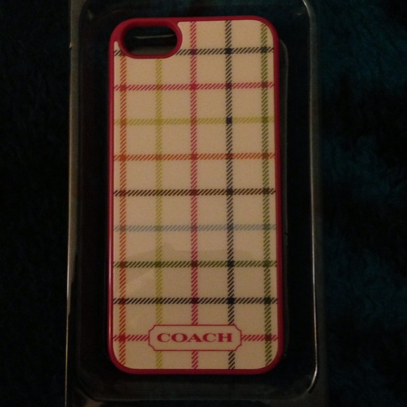 Coach I phone 5 case