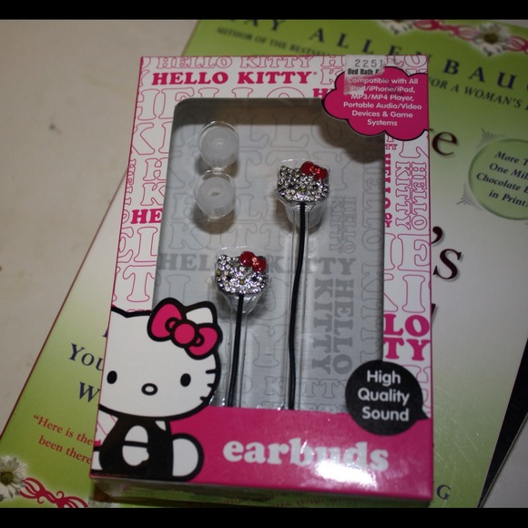 Hello Kitty head phones never used