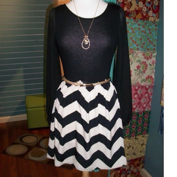 Cute Chevron dress!