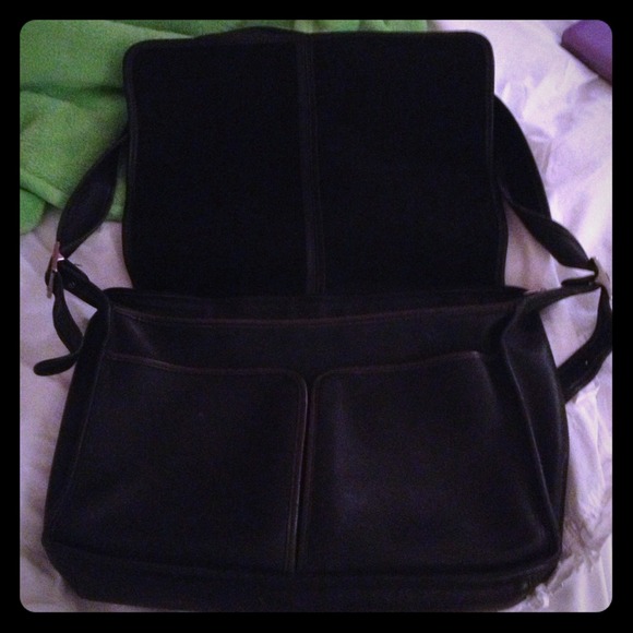 Black Coach shoulder bag