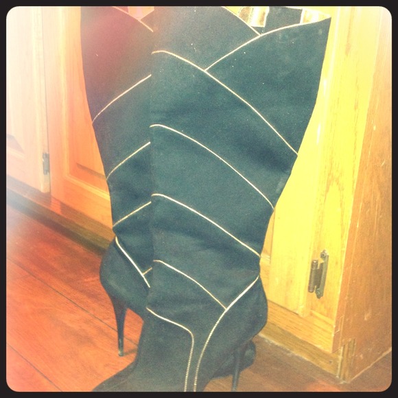 Knee-high boots
