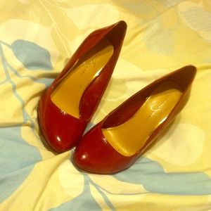 Red Jessica Simpson Heels