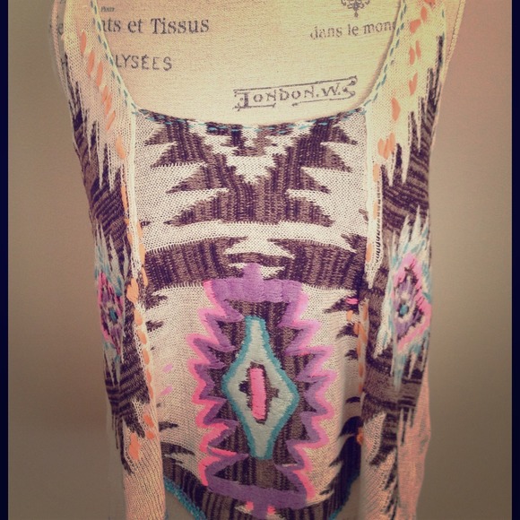 SOLD Free People Tribal Tank
