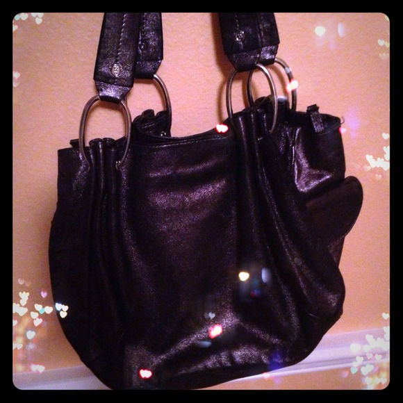 Charcoal grey Juicy hobo bag - Picture 1 of 4