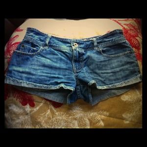 RESERVED Billabong Low Rise Denim Shorts
