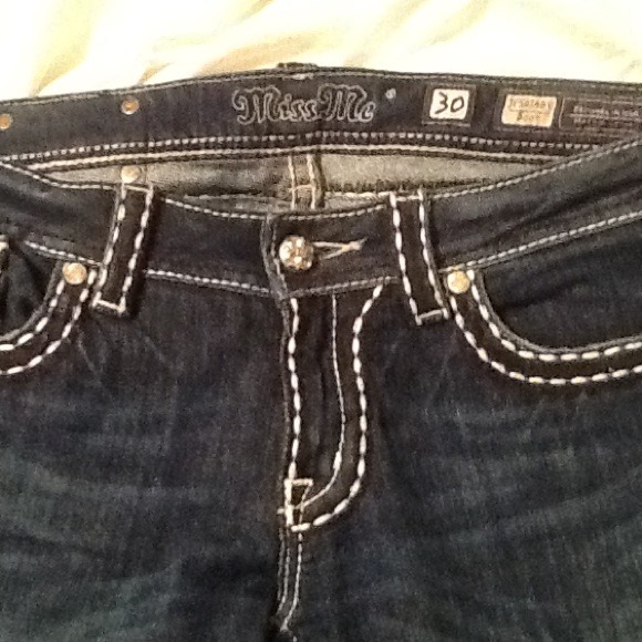 MissMe boot cut jeans. Size 30