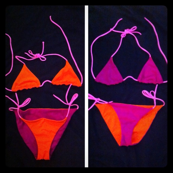 SOLD!!!!!! Victoria's Secret reversible swimsuit