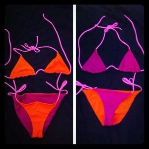 SOLD!!!!!! Victoria's Secret reversible swimsuit