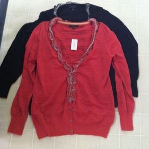 Two Banana Republic Cardigans