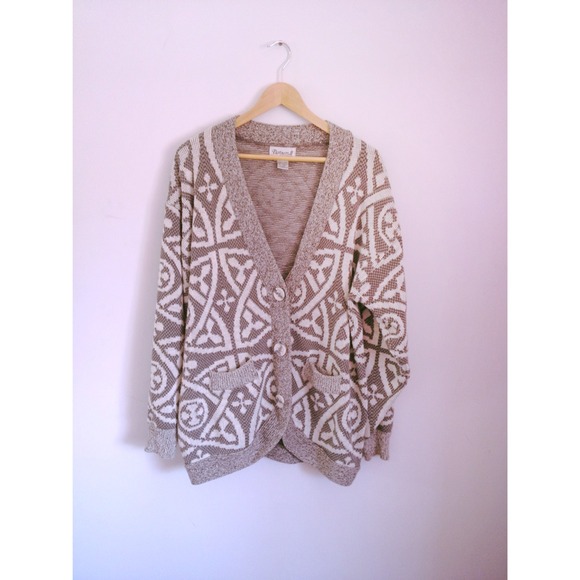 Awesome Vintage Grandpa Cardigan Sweater