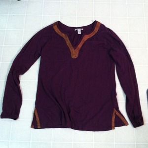 Lucky brand purple top