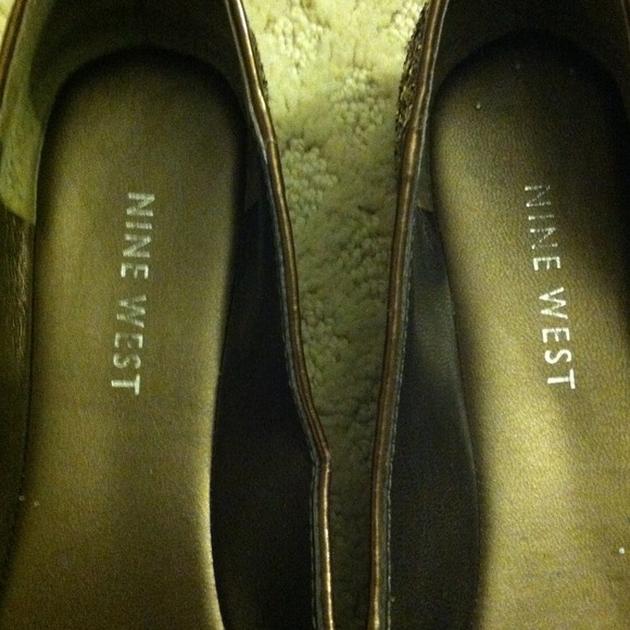 Nine West sequin ballet flats size 6.5/7 - Picture 3 of 4