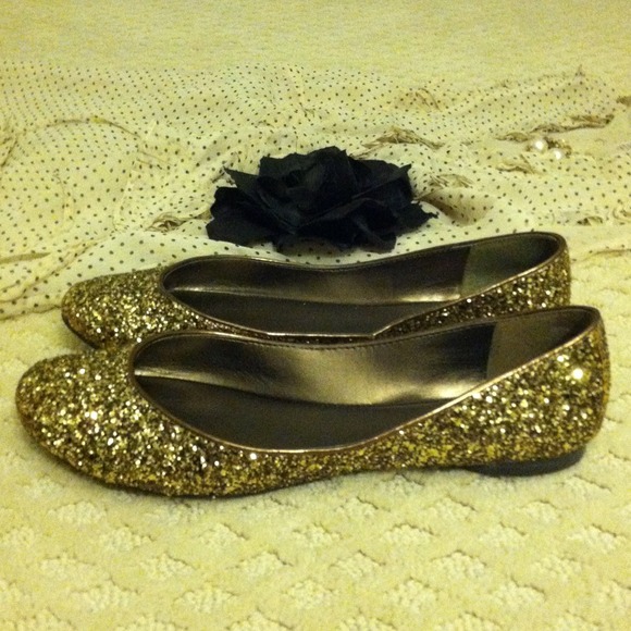 Nine West sequin ballet flats size 6.5/7 - Picture 4 of 4