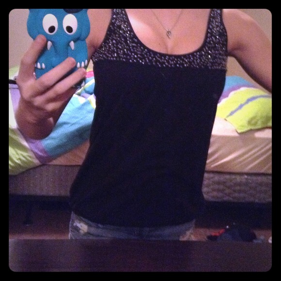 American eagle Sequin tank