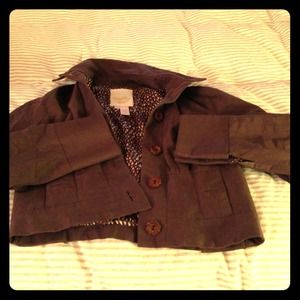 Tracy Reese spring jacket. Silk lining.