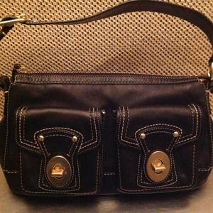 SOLD Beautiful all Leather COACH purse!!!