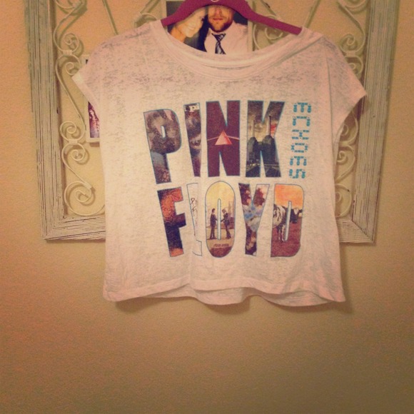 Pink Floyd Cropped Top