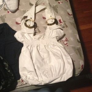 White large purse