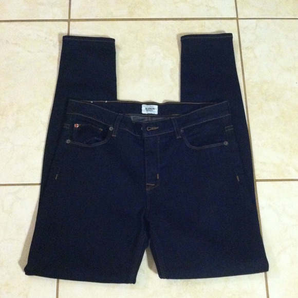 Hudson dark wash NICO  skinny jeans